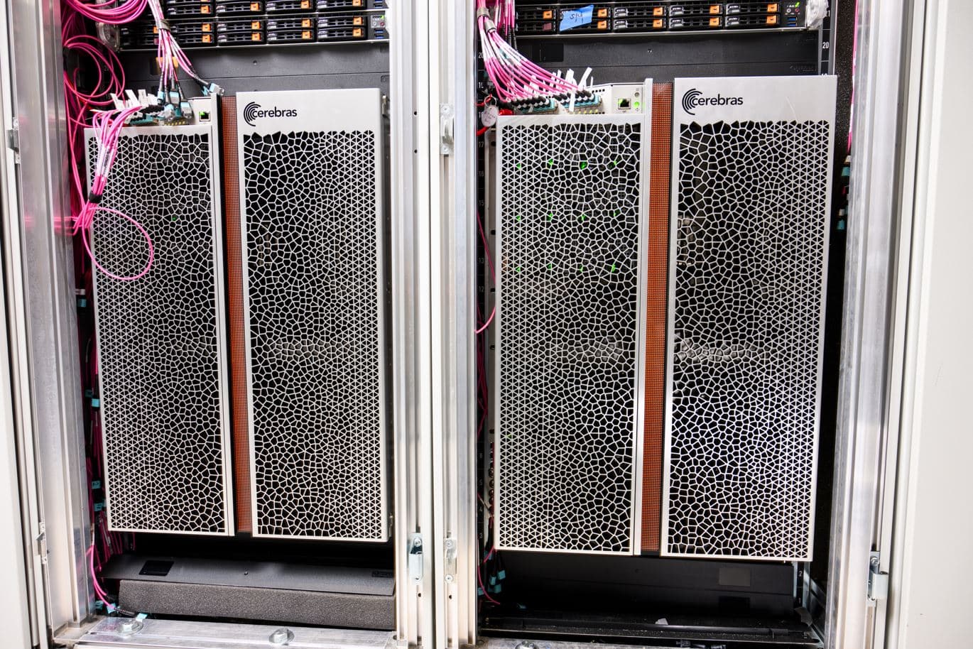 Cerebras CS-3 in production rack