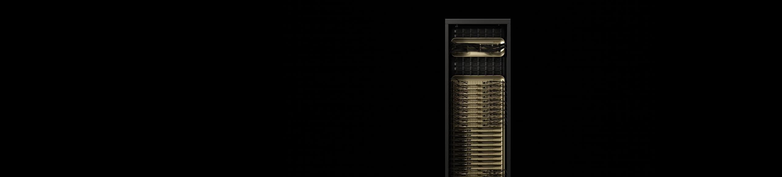 NVIDIA GB200 NVL72 rack