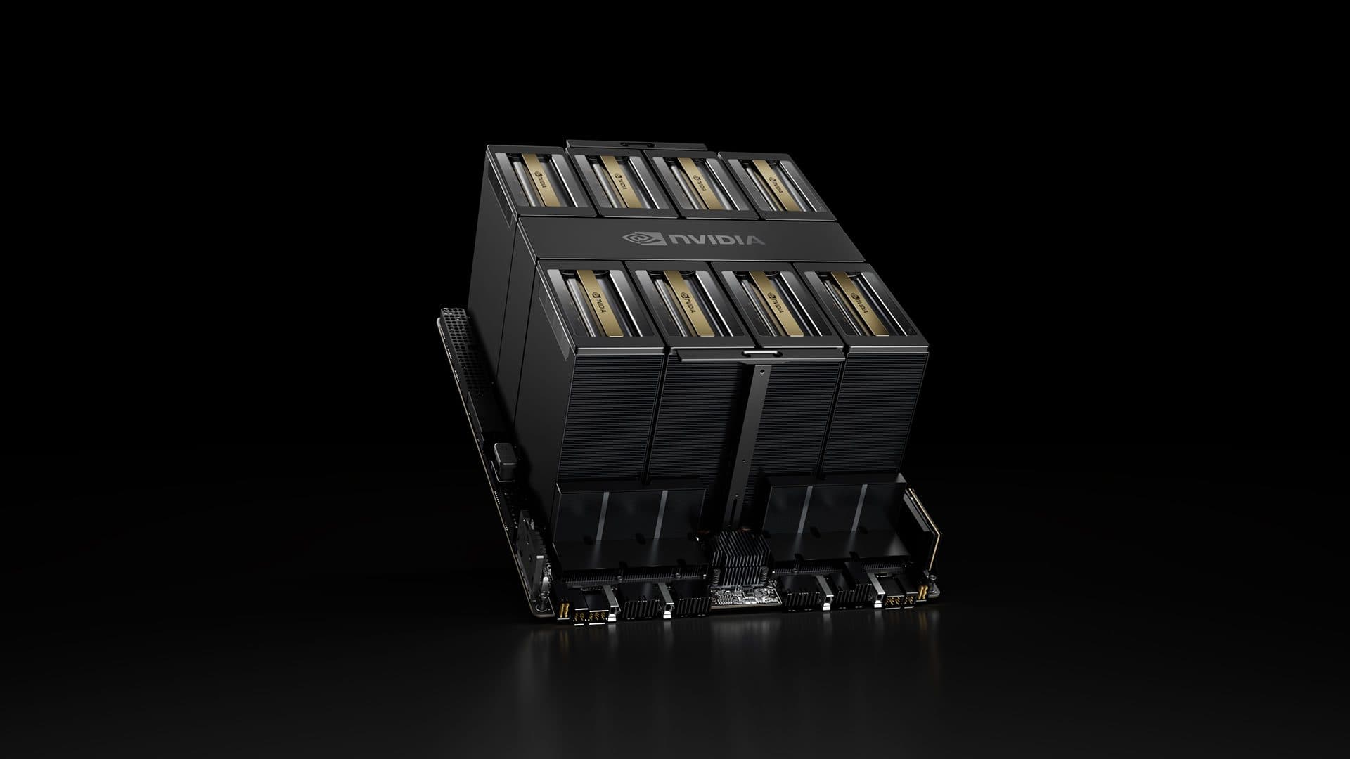 NVIDIA HGX B200 8-GPU baseboard